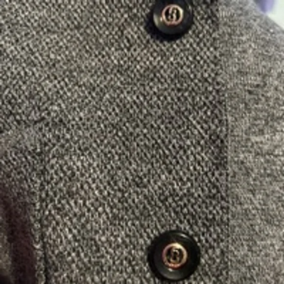 Women's Nitagut Gray Knit Blazer Size Small - Picture 7 of 7